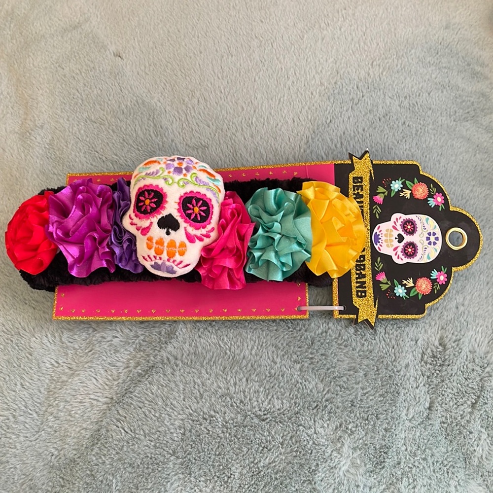 New Day of the Dead/ Sugar Skull Beauty Headband